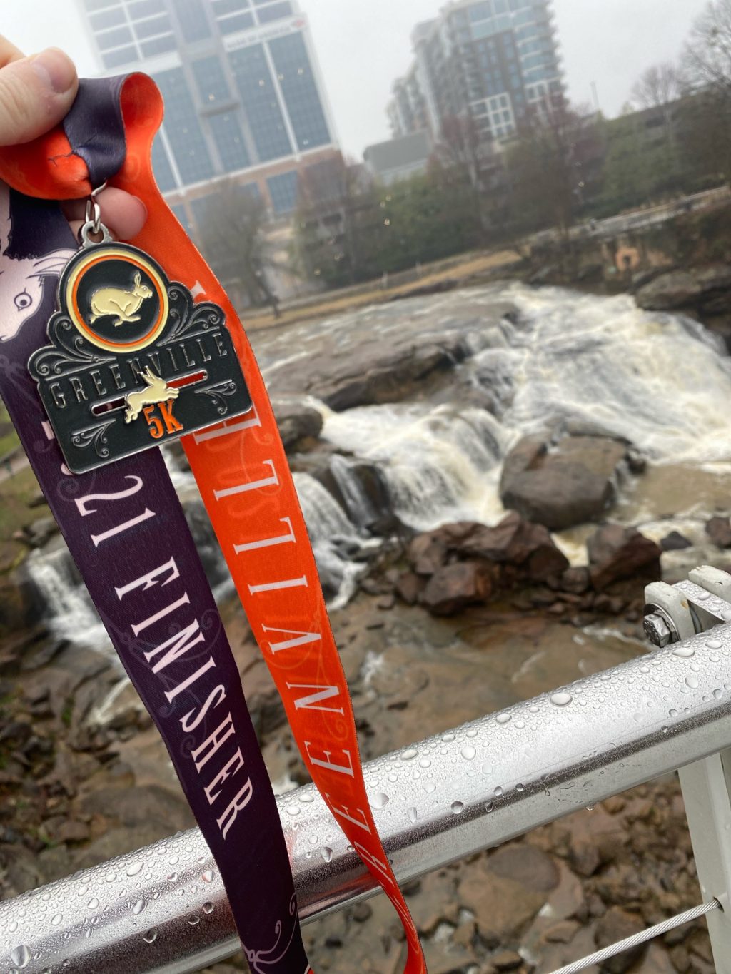 rabbit medal at reedy falls