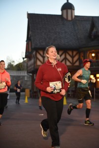 running through Magic Kingdom