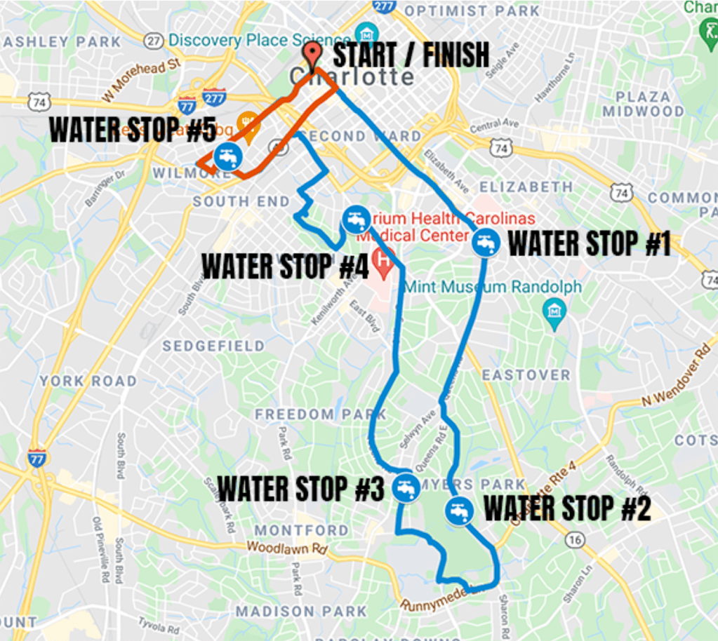2022 Corporate Cup Map
