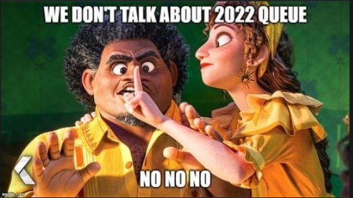 We don't talk about...