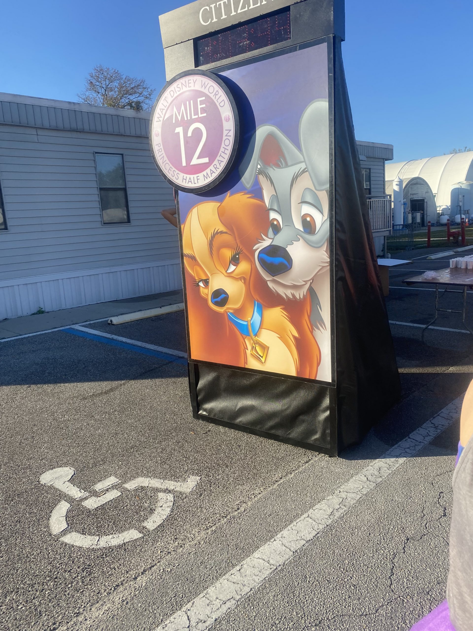 2022 Princess Half Mile Marker 12